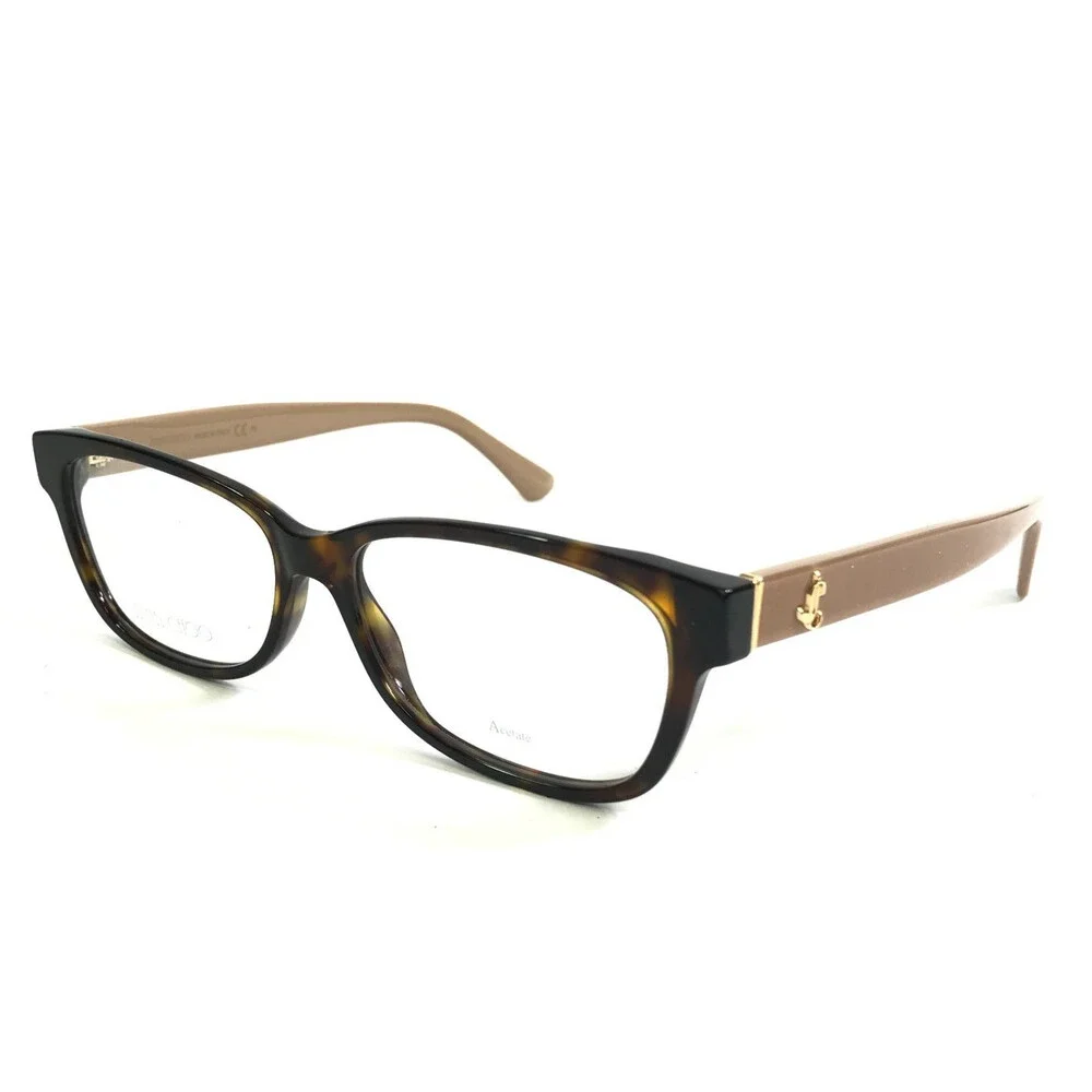 Jimmy Choo Eyeglasses Frames JC278 ONS Havana Nude Brown Tortoise 54-15-145